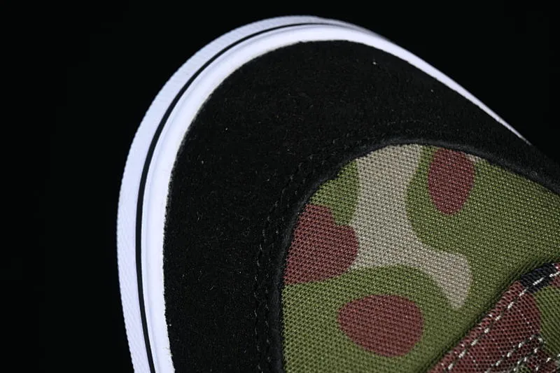 All categories Vans Vans series Vans Mid Vans Half Cab LX black and green camouflage retro casual skateboard shoes VN-OHJ TC6D